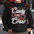 Christmas Candy Lover Xmas Candy Cane Crew Sweatshirt Gifts for Old Men