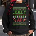 Christmas Jolly Af Ugly Sweater Xmas For Vacation Sweatshirt Gifts for Old Men