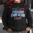 Coast Guard Uncle Usa Flag Military Men Funny Military Gifts Sweatshirt Gifts for Old Men