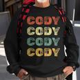 Cody Personalized Retro Vintage Gift For Cody Sweatshirt Gifts for Old Men