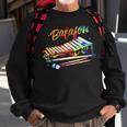Colorful Balafon West African Music Instrument Sweatshirt Gifts for Old Men