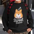 Corgi Dog Lover Cute Sweet Dreams Sleeping Corgi Sweatshirt Gifts for Old Men