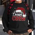 Cousin Crew Buffalo Plaid Christmas Family Xmas Pajama Santa Sweatshirt Gifts for Old Men