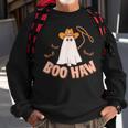 Cowboy Cowgirl Boohaw Retro Western Ghost Halloween Party Sweatshirt Gifts for Old Men