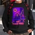 Creepy Horror Dance Dark Humor Dancer Creepy Sweatshirt Gifts for Old Men