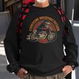 Custom Motorcycles Retro Biker Lowbrow Wolf Rockabilly 50S Sweatshirt Gifts for Old Men