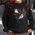 Cute Black Capped Chickadees In Branches Sweatshirt Gifts for Old Men