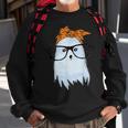 Cute Ghost With Glasses And Bandana Sweatshirt Gifts for Old Men