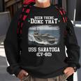 Cv60 Uss Saratoga Navy Ships Sweatshirt Gifts for Old Men