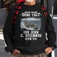 Cvn74 Uss John C Stennis Navy Ships Sweatshirt Gifts for Old Men