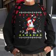 Dabbing Santa Hockey Ugly Christmas Sweater Xmas Sweatshirt Gifts for Old Men