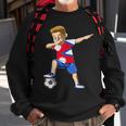 Dabbing Soccer Boy Nepal Jersey Nepalese Sweatshirt Gifts for Old Men