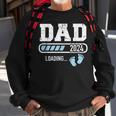 Dad 2024 Loading For Pregnancy Announcement Sweatshirt Gifts for Old Men