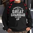 Dad Promoted To Great Grandad 2019 Gift For Fathers Day Gift For Men Sweatshirt Gifts for Old Men