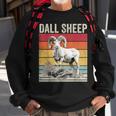 Dall Sheep With Scenic Landscape Vintage Dall Sheep Sweatshirt Gifts for Old Men