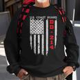Dd214 Us Coast Guard Alumni Uscg American Flag Sweatshirt Gifts for Old Men