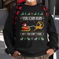 Deer Hunting Santa Claus Hunter Hunt Ugly Christmas Sweater Sweatshirt Gifts for Old Men