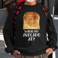 Delicious Toast Bread Vegetarian Costume Christmas Gag Sweatshirt Gifts for Old Men