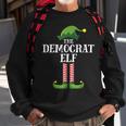 Democrat Elf Matching Family Group Christmas Party Sweatshirt Gifts for Old Men