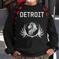 Detroit Football Fans Lions Sweatshirt Gifts for Old Men