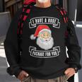 Dirty Christmas Naughty Raunchy For Package Sweatshirt Gifts for Old Men