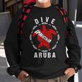 Dive Aruba Vintage Tribal Turtle Sweatshirt Gifts for Old Men
