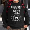 Dog Boston Terrier Anatomy Of Boston Terrier Dog Lover 8 Sweatshirt Gifts for Old Men