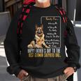 Dog Dad Happy Fathers Day To The Best German Shepherd Dad Sweatshirt Gifts for Old Men