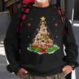 Dog Lover Golden Retriever Christmas Tree Xmas Party Sweatshirt Gifts for Old Men