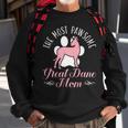 Dog Mom Dog Breed Animal Great Dane Mom Sweatshirt Gifts for Old Men