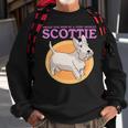 Dog Scottish Terrier Mom Of A Spoiled Scottie Dog Owner Scottish Terrier Sweatshirt Gifts for Old Men
