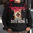 Dog Shiba Inu Womens Worlds Best Shiba Inu Dog Mom Funny Mothers Day Sweatshirt Gifts for Old Men