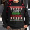 I Don't Know Margo Ugly Christmas Sweater Matching Sweatshirt Gifts for Old Men