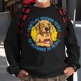Dont Like Mornings And People Dog Breed Golden Retriever Sweatshirt Gifts for Old Men