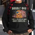 Doodle Dad Goldendoodle American Flag Fathers Day July 4Th Sweatshirt Gifts for Old Men