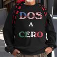 Dos A Cero Usa Vs Mexico Game By Flags Sweatshirt Gifts for Old Men