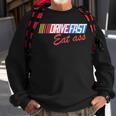 Drive Fast Eat Ass Vintage Retro Formula Racing Sweatshirt Gifts for Old Men