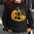 Drum-Mer Pumpkin Band Rock Music Lover Cool Musician Sweatshirt Gifts for Old Men
