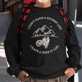 Dual Sport Motorcycle Adventure Rider Moto Sweatshirt Gifts for Old Men