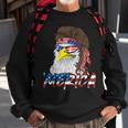 Eagle Mullet 4Th Of July Usa American Flag Merica Sweatshirt Gifts for Old Men