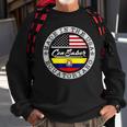 Ecuadorian American Camiseta Ecuatoriana Americana Sweatshirt Gifts for Old Men
