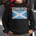 Edinburg Scotland Flag Artistic City Sweatshirt Gifts for Old Men