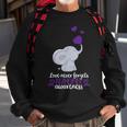 End Alz Love Never Forgets Alzheimer Awareness Sweatshirt Gifts for Old Men