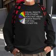 Equal Rights For Others Does Not Mean Lgbt Support Pride Sweatshirt Gifts for Old Men