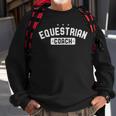 Equestrian Coach Vintage Equestrian Sweatshirt Gifts for Old Men