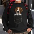 Estonian Hound Puppy For A Dog Owner Pet Pocket Sweatshirt Gifts for Old Men