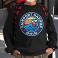 Fairport Harbor Ohio Oh Vintage Nautical Waves Sweatshirt Gifts for Old Men