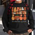 Family Thanksgiving 2023 Thankful For My Tribe Group Pumpkin Sweatshirt Gifts for Old Men