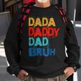 Fathers Day 2023 Funny Dad Daddy Retro Sweatshirt Gifts for Old Men