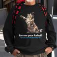 Forever Your Furball Thank You For Rescuing Me Cat Sweatshirt Gifts for Old Men